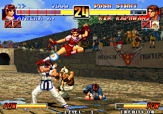 King of Fighters 96 + 95 screenshot 3 for Sega Saturn